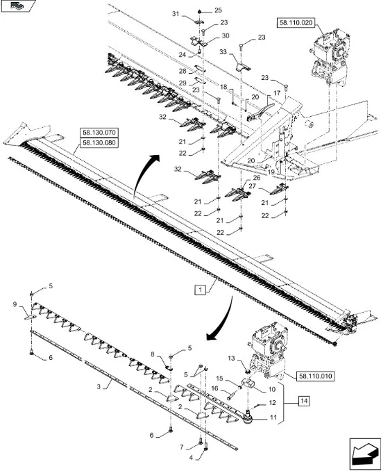 87554375 - Держатель ножа